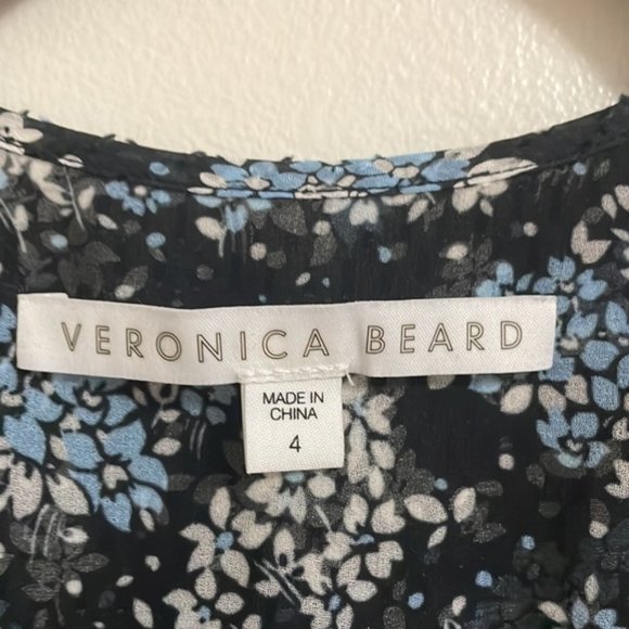 Floral V-Neck Ruffle Dress - Picture 7 of 14